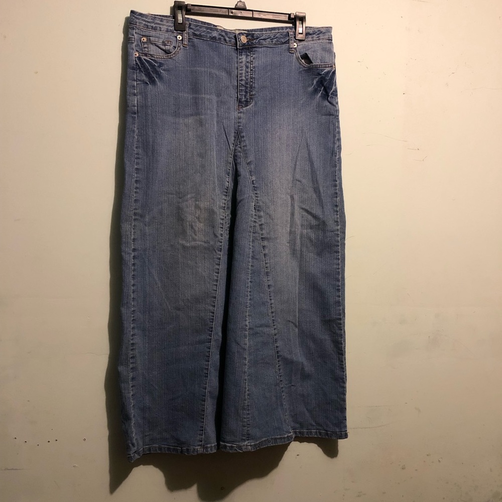 SOLD Long Denim Skirt